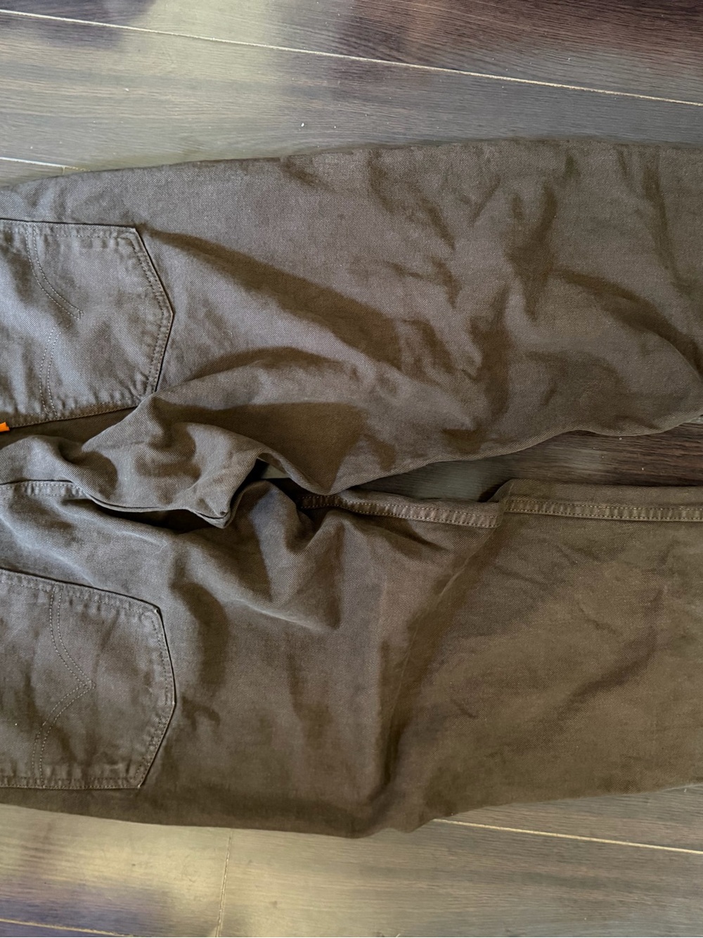 Levi’s orange tab 565 loose fit brown - Picture 2 of 3